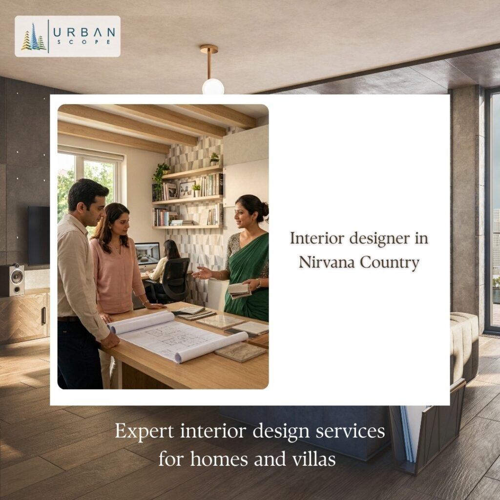 Best Interior Designer in Nirvana Country Gurgaon | UrbanScope Interiors