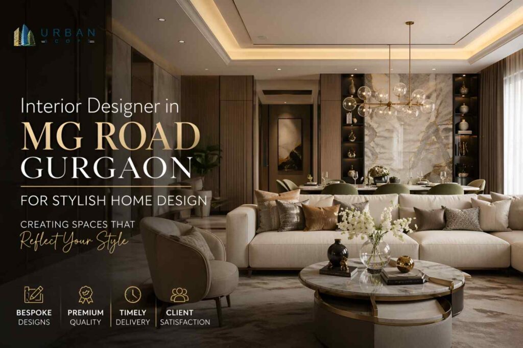 Interior Designer in MG Road Gurgaon